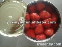 Sell canned strawberry in light syrup