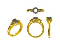 3D CAD Jewellery Models