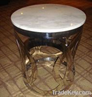 Sell :Marble Top With Stainless Steel Frame Coffee Table (Az-0466b)