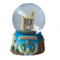 Customize resin snow globe for souvenir gifts