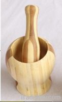 Sell bamboo garlic bowl
