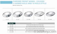 Sell chrome front wheel covers 2 hand hole and 10 hole style