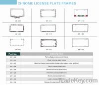 Sell chrome license plate frames