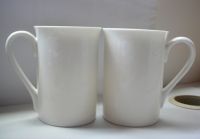 Sell White porcelain mug