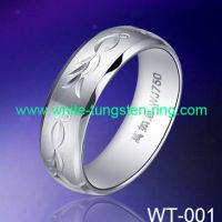 Sell Latest White Tungsten Ring Newest Wedding Ring