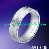 Sell Shine Wedding Ring White Tungsten Ring Brand New High Quality