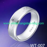 Sell White Tungsten Ring Brand New Engagement Ring Fashion
