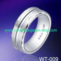 Sell Sparkling White Tungsten Wedding Ring Fashion Jewelry Ring New