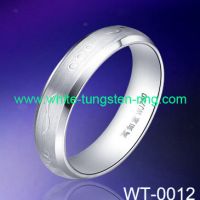 Sell 4mm or 5mm Women's White Tungsten Wedding Ring New