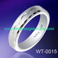 Sell White Tungsten Ring Brand New Factory Created Latest Style