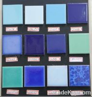 We are supply the high quality swimming pool tile
