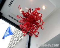 Splendid Home Decor Blown Glass LED Ceiling Light