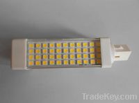 Sell LED Plug light E27/G24/G23/B22 9W SMD5050, Square led light