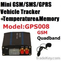 Sell Full Band GSM GPRS Car Tracker with Temperature Sensor