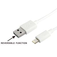 Reversible USB AM to Lightning cable