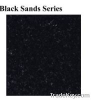 ceramic & porcelain black sand polished tiles