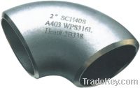 Sell 90D/180 stainless steel elbow