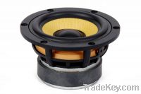 Sell mid bass speaker, 4" kevlar cone aluminum die cast woofer , good q