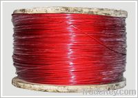 Sell plastic coated wire rope ,