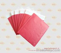 Sell red kraft bubble mailer