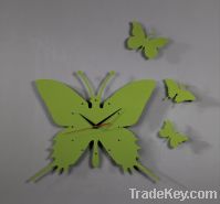 Sell butterfly art clock