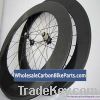 Carbon Bike Clincher Wheelset 88mm With Novatec Hubs