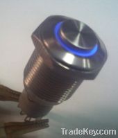 16mm on off push switch, pushbuttons, metal switch