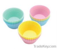 Cup shape silicone mold cake decorating