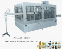 Sell Normal Pressure Filling Machine 3-IN-1 UNIT