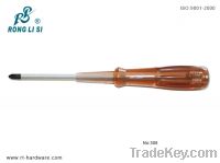 Sell Hyaline PVC Handle Go Through Screwdriver(L308)