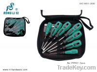 Sell 6ps Phillips & Slotted Screwdriver Set by Wallet Packing (P9907-7