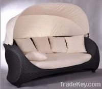 Sell rattan lounger TY-44