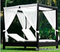 Sell rattan sun bed TC-41