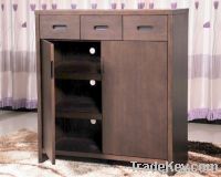 Sell wood shoe  cabinet ( with 2 sliding door)