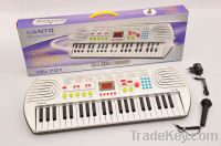 sell multi-function 44 keyboard children electronic organ toys w