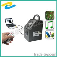 Remote laser stage lighting with Music Player and FM radio fullcolor