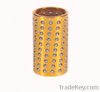 Custom anodized gold aluminum ball bearings for bushings