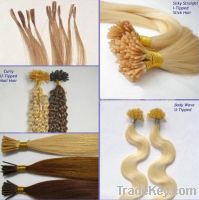 Pre-bonded hair extensions