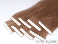 remy human hair tape weft