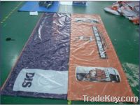 Sell banner and beach flag