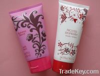 Sell plastic body lotion  tube with hot stamping