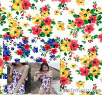 Sell nylon printed swimwear fabric/bikini fabric