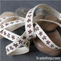 Sell 100% Cotton Printed Tape/100% cotton printed ribbon