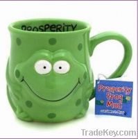 Sell Ceramic Frog Cup, 100% Handpainted Craft