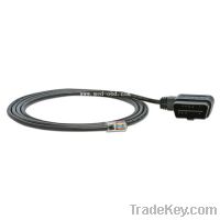 Cable, J1962M RA Type B to Open End, 6ft