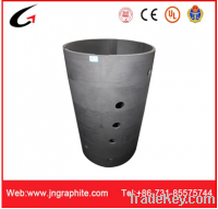 Sell Graphite Heating insulation barrel  tube for poly-crystal furnace