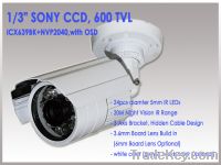 Sell 600TVL Weatherproof IR Camera CI20B-60 $26.90