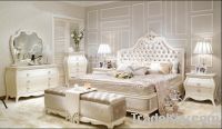 Luxiours French Style Classical Solid Wood Bedroom Set(BJH-712)
