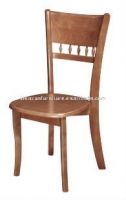 Solid wood dining chair