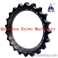 Sell gearing/sprocket for excavator